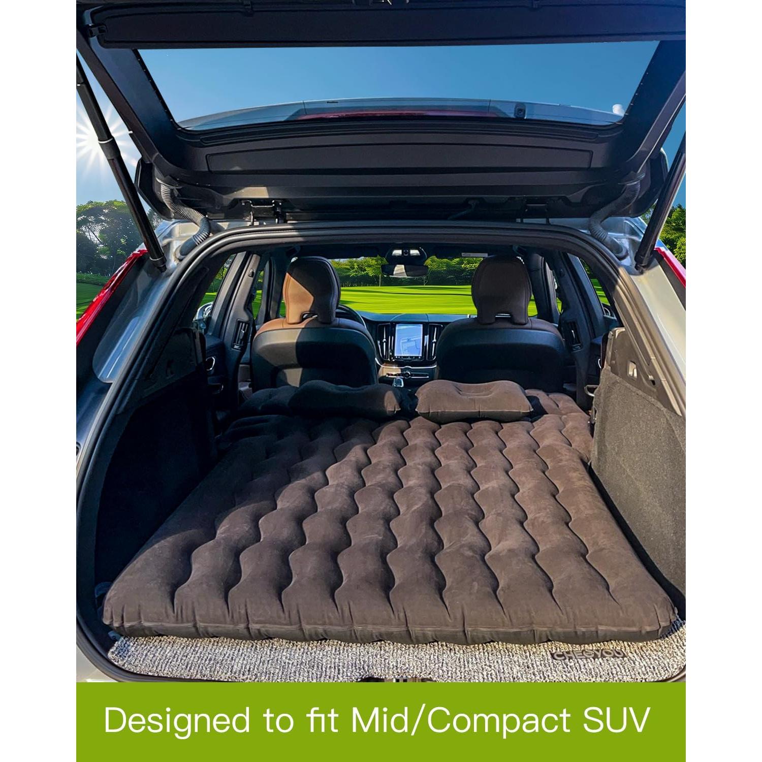 Colchón de Aire SUV Canodoky Inflable Negro 168.6x119.5 cm