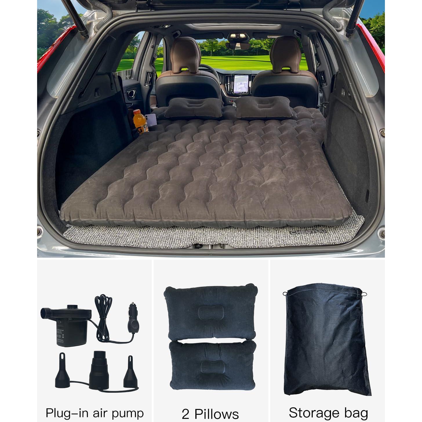 Colchón de Aire SUV Canodoky Inflable Negro 168.6x119.5 cm