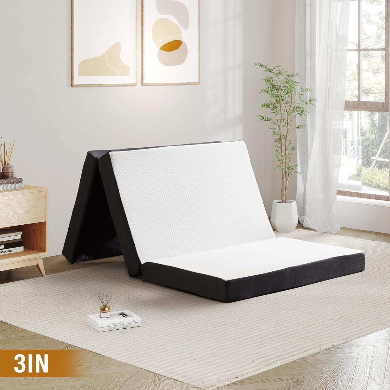 Almohadilla de Camping Plegable DUMOS 203x152 cm 3 cm Espuma