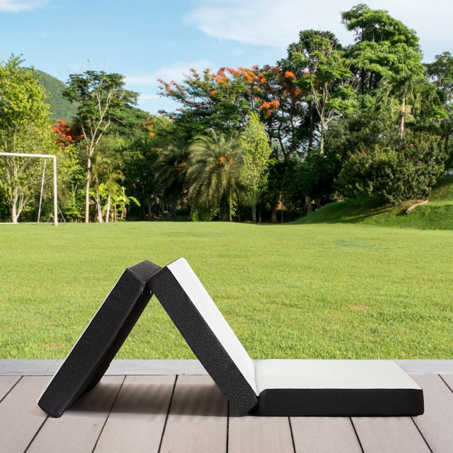 Almohadilla de Camping Plegable DUMOS 203x152 cm 3 cm Espuma