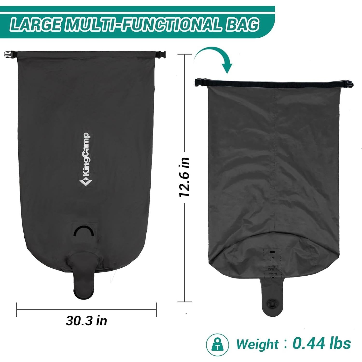 Saco de Bomba de Aire KingCamp 167x122 cm Impermeable