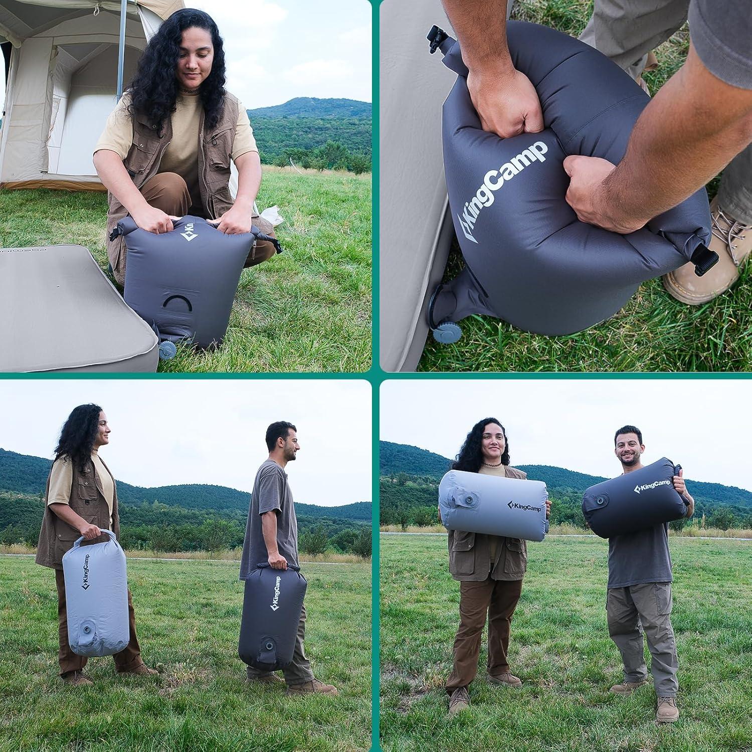 Saco de Bomba de Aire KingCamp 167x122 cm Impermeable