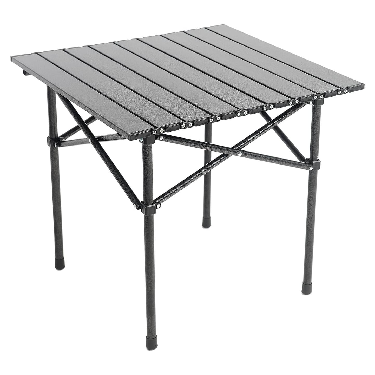 Mesa de Camping Plegable Wind Tour de Aluminio 51x53cm