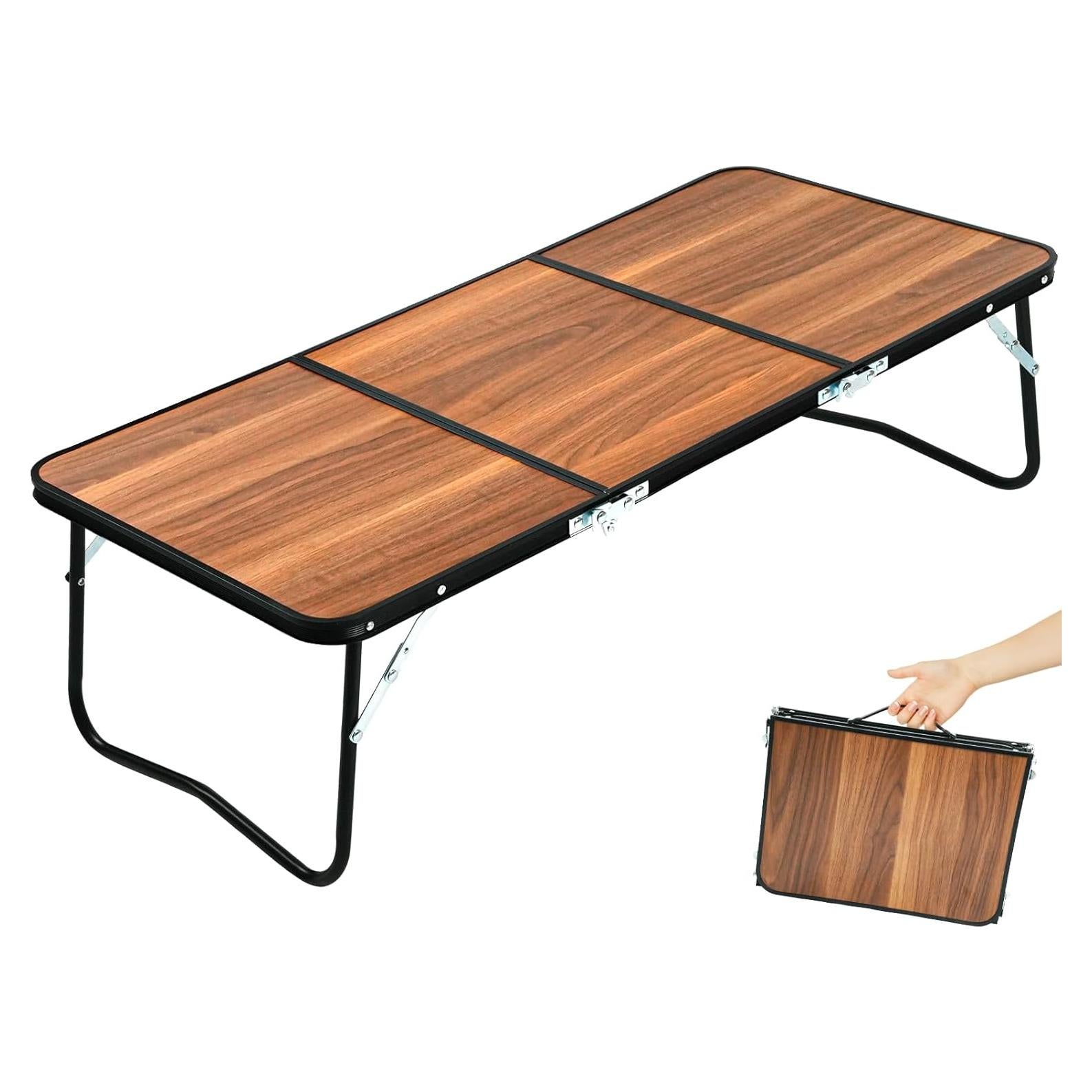 Mesa de Camping Plegable Vathery 91.4x40.4 cm Ligera