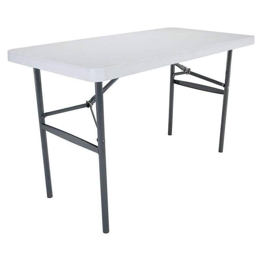 Mesa Plegable Lifetime 2940 Blanca 122x61 cm Granito