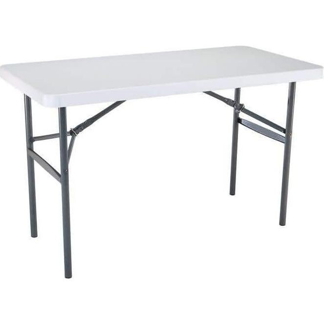 Mesa Plegable Lifetime 2940 Blanca 122x61 cm Granito