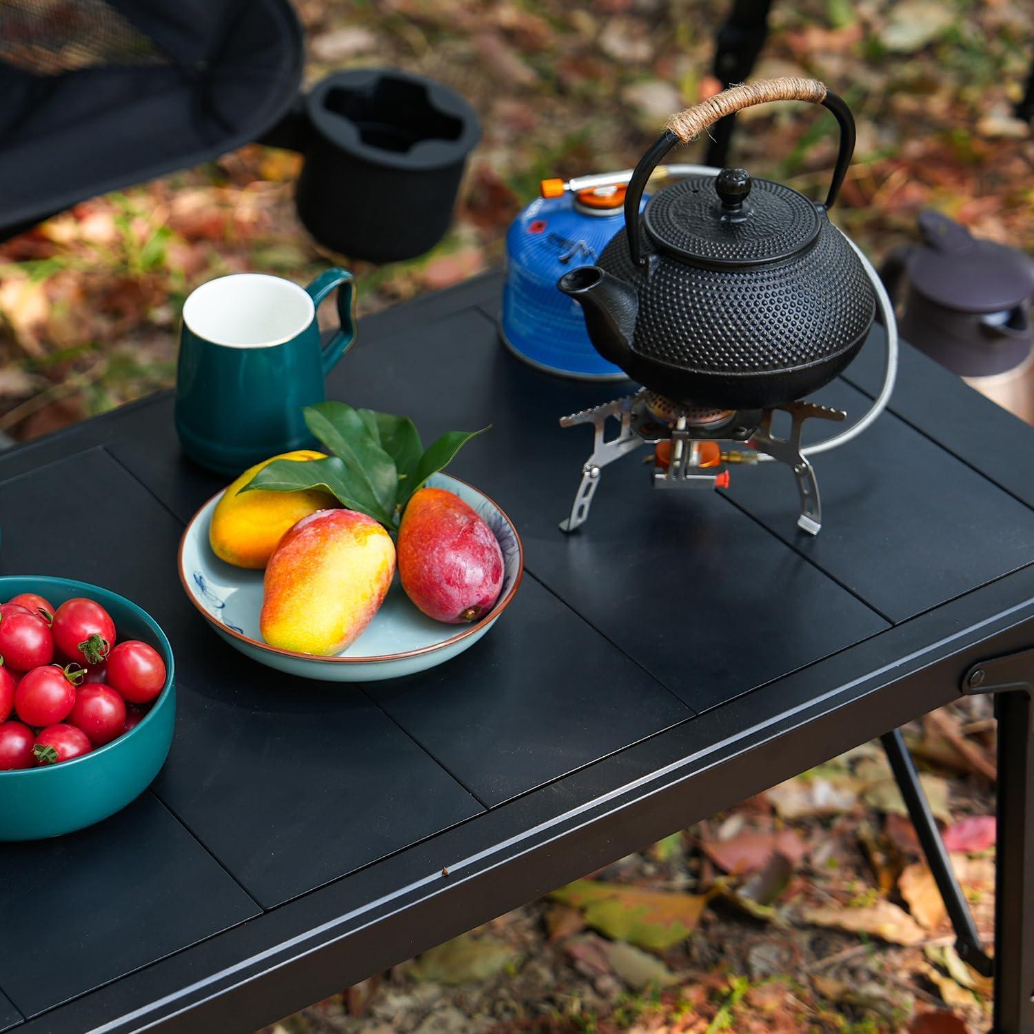 Mesa de Camping Plegable Dueecasebit DUT001 Aluminio 181 kg