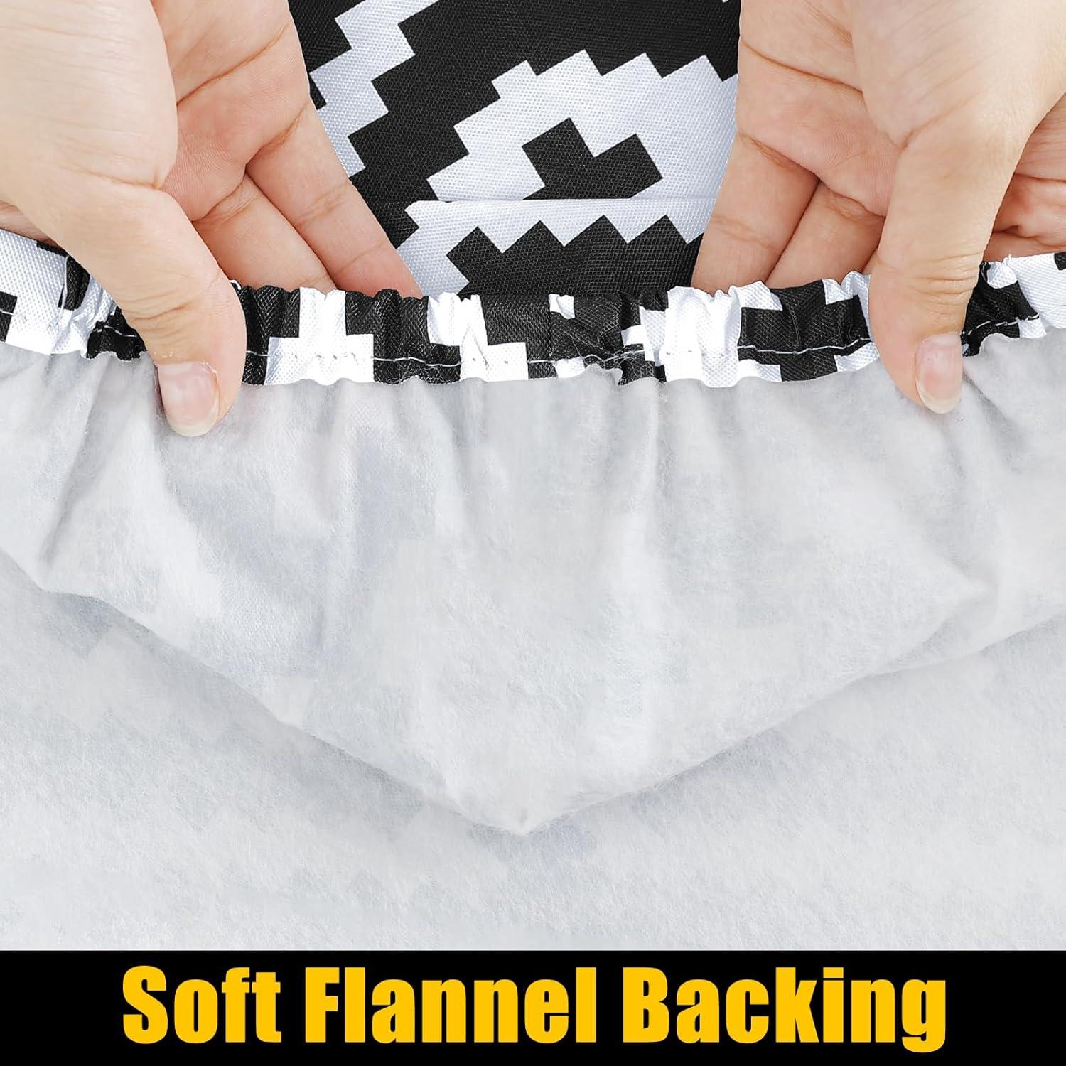 Mantel Rectangular Smiry Negro Impermeable 182.9x76.2 cm