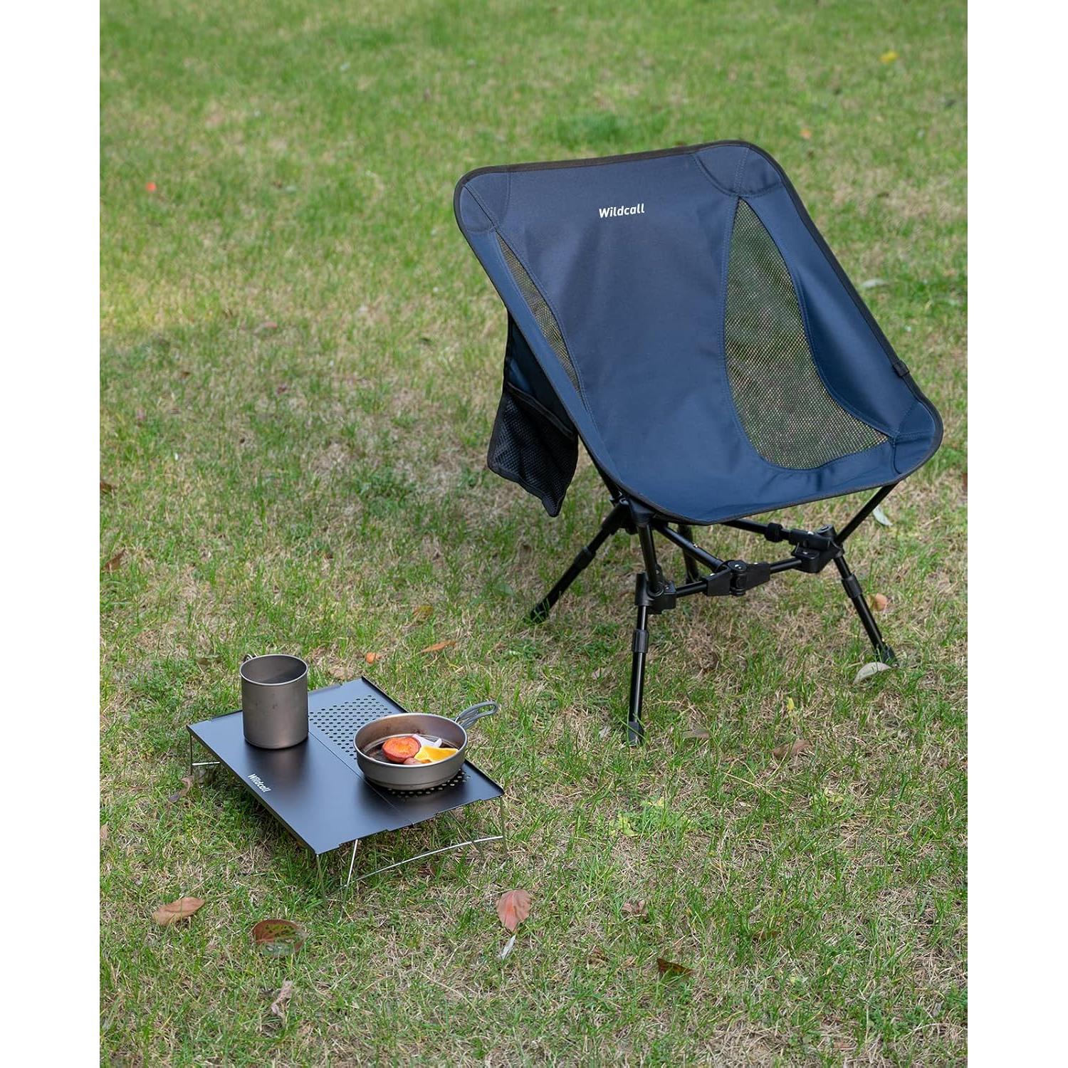 Mesa Plegable Ultraligera WildCall Solo con Bolsa 0.36 kg