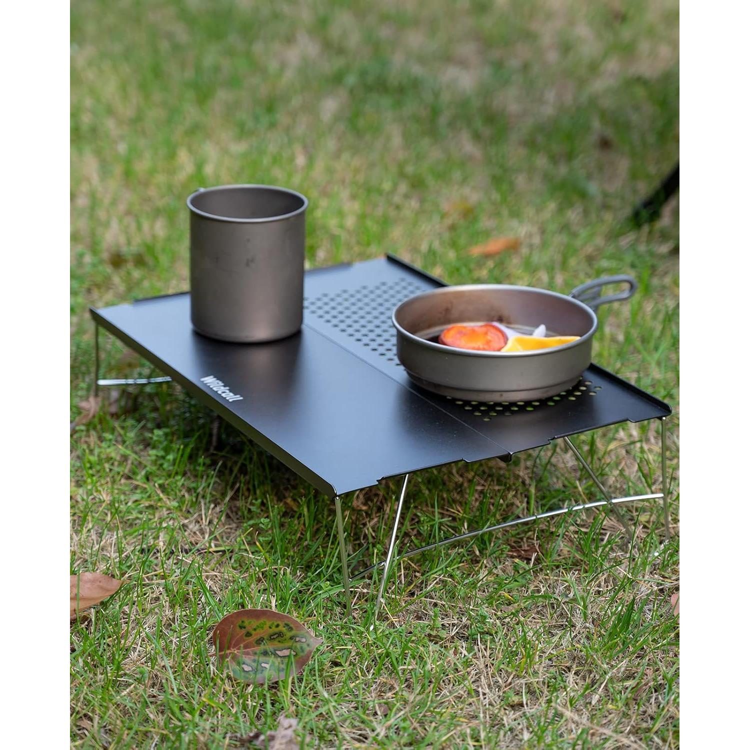 Mesa Plegable Ultraligera WildCall Solo con Bolsa 0.36 kg