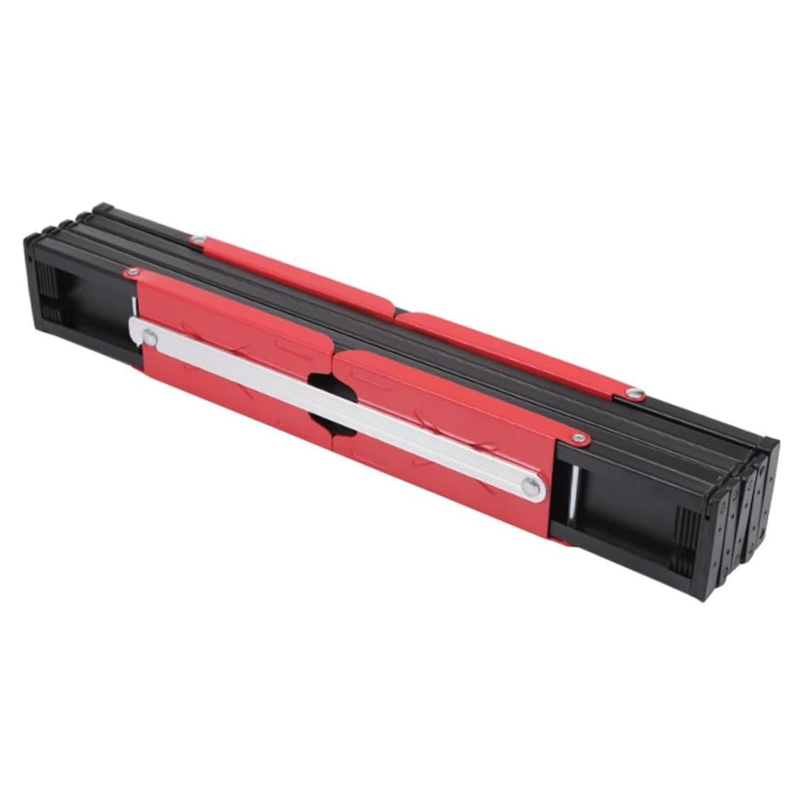Mesa Plegable de Aluminio Milisten Roja 41.2x29cm para Camping