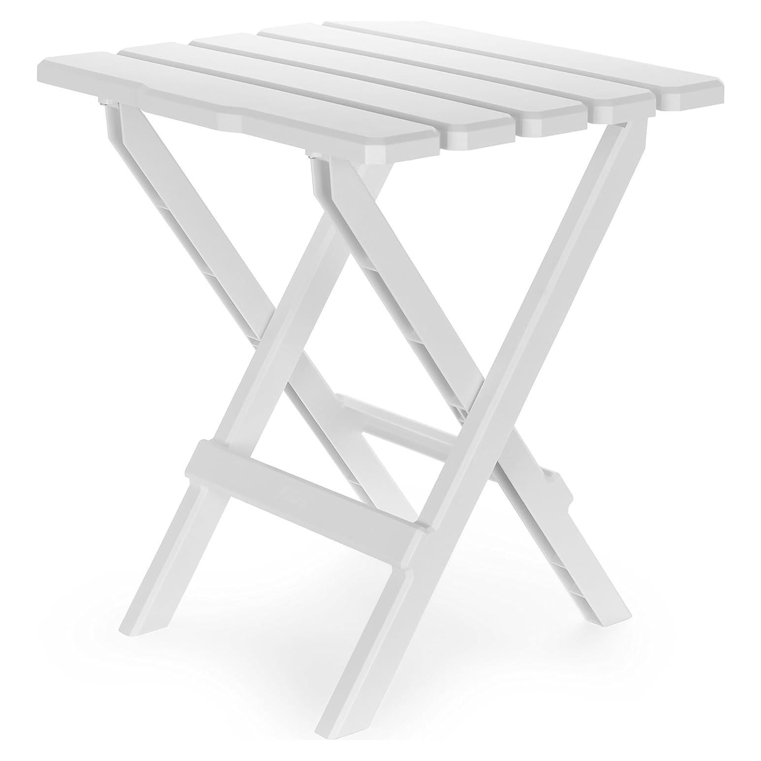 Mesa Lateral Plegable Camco 51685 Blanca 30.5x35.6cm