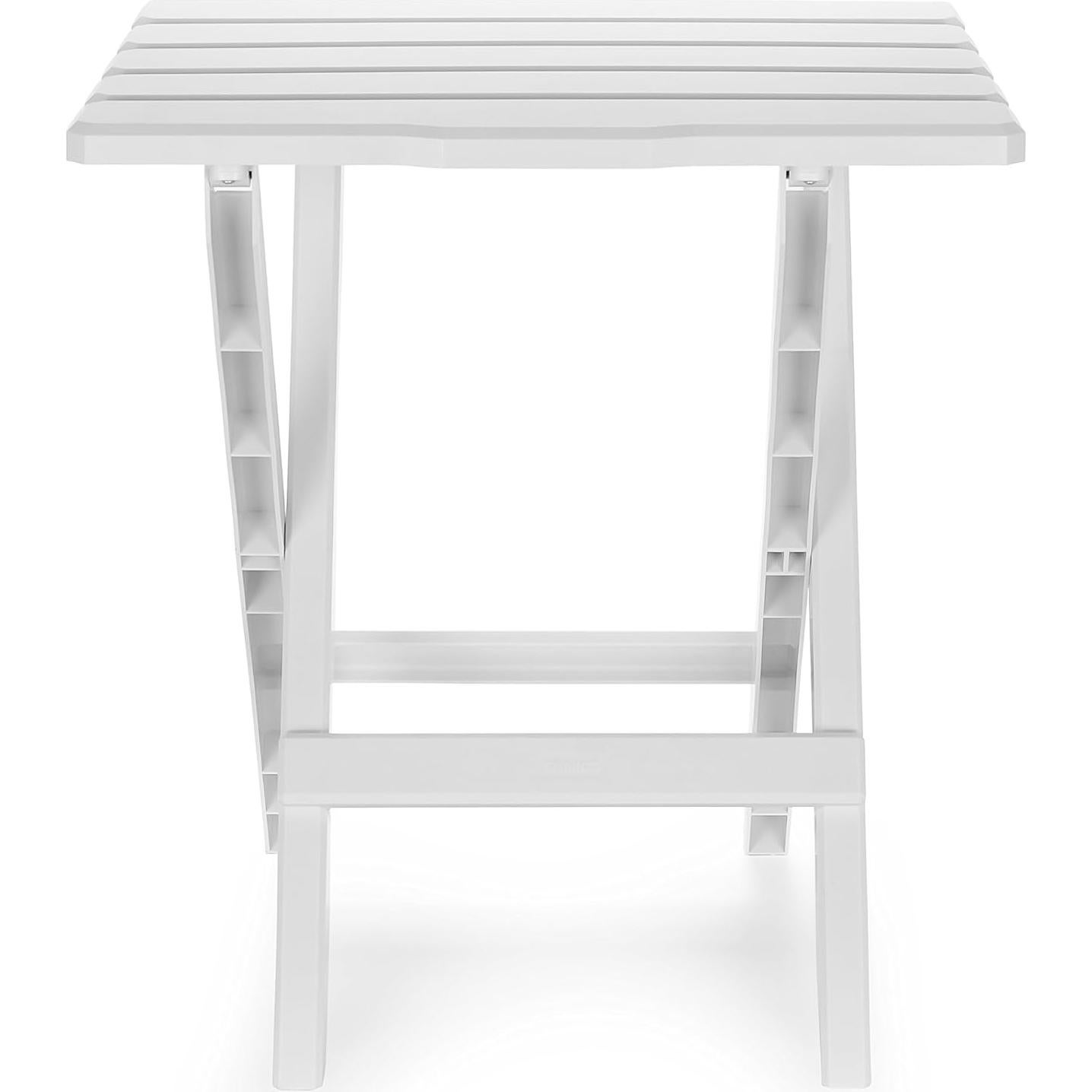 Mesa Lateral Plegable Camco 51685 Blanca 30.5x35.6cm