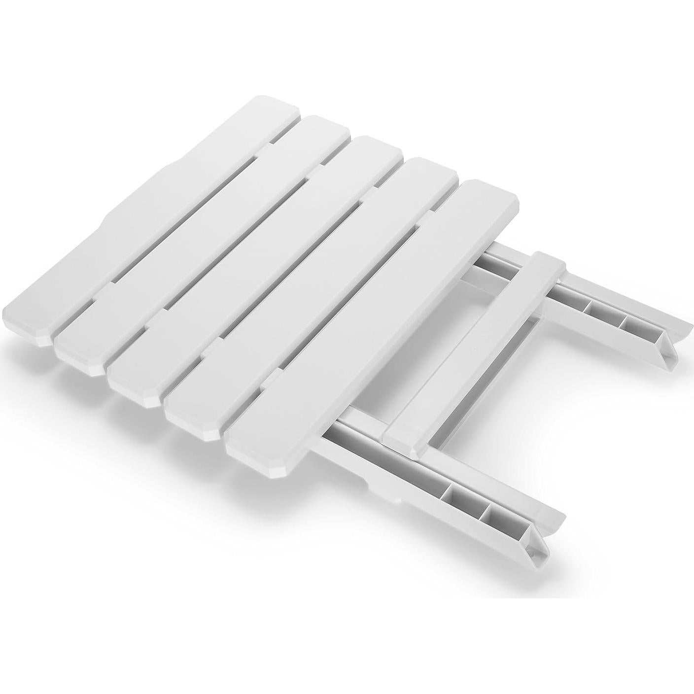 Mesa Lateral Plegable Camco 51685 Blanca 30.5x35.6cm