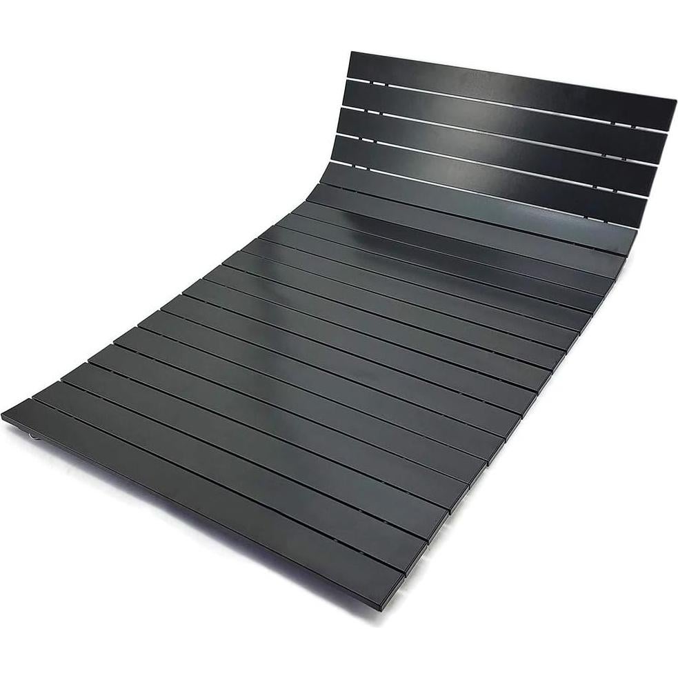 Mesa portátil GoTEAM! de aluminio 119.4x71.1 cm para camping