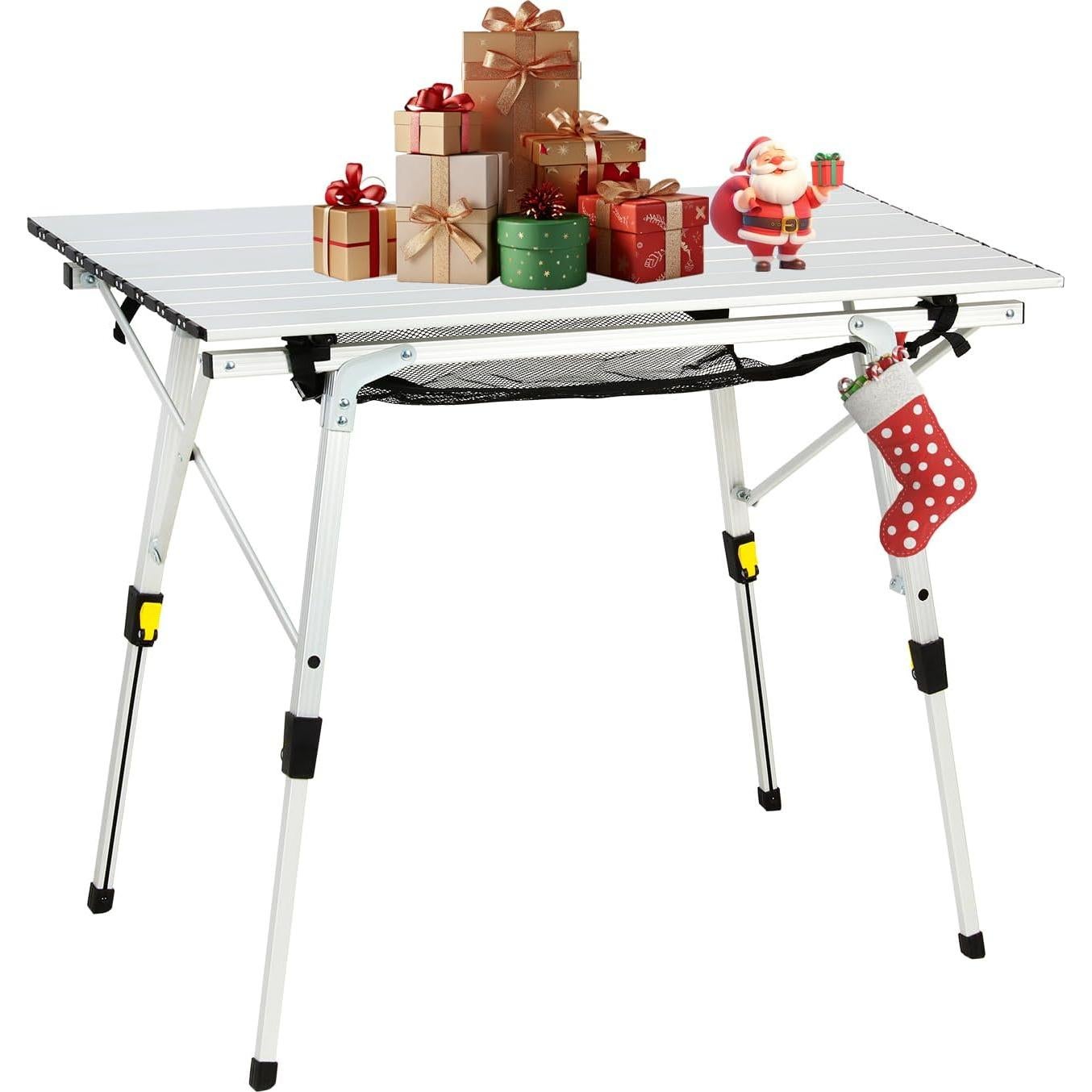 Mesa Plegable PORTAL con Silla de Pesca para Camping