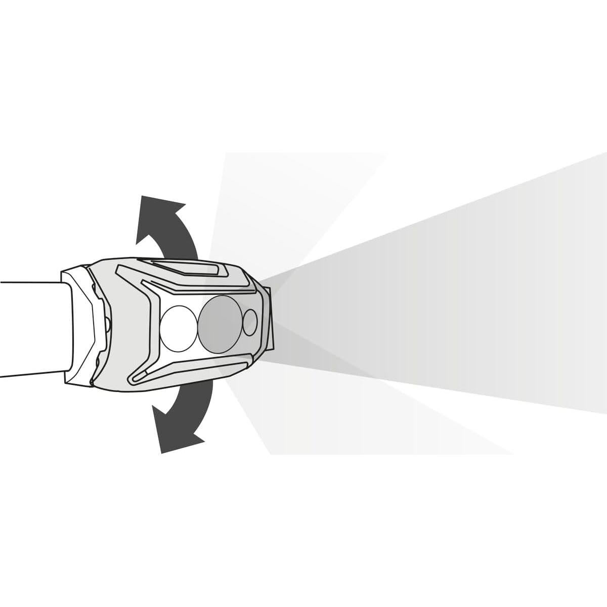 Linterna Frontal PETZL ACTIK 450 Lúmenes con Luz Roja