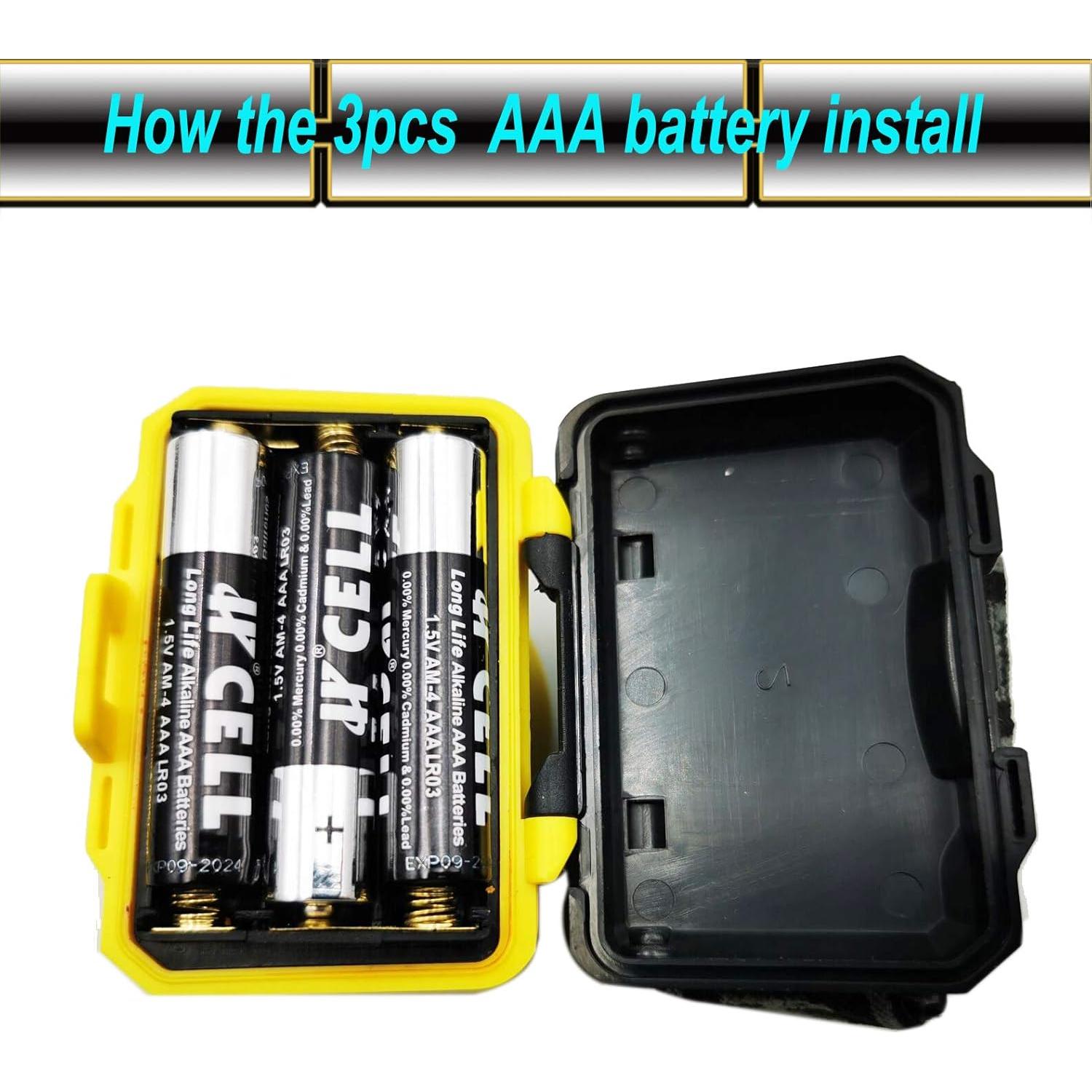 Linterna Frontal LED UV y Blanca LONGU 395nm 2 Pcs