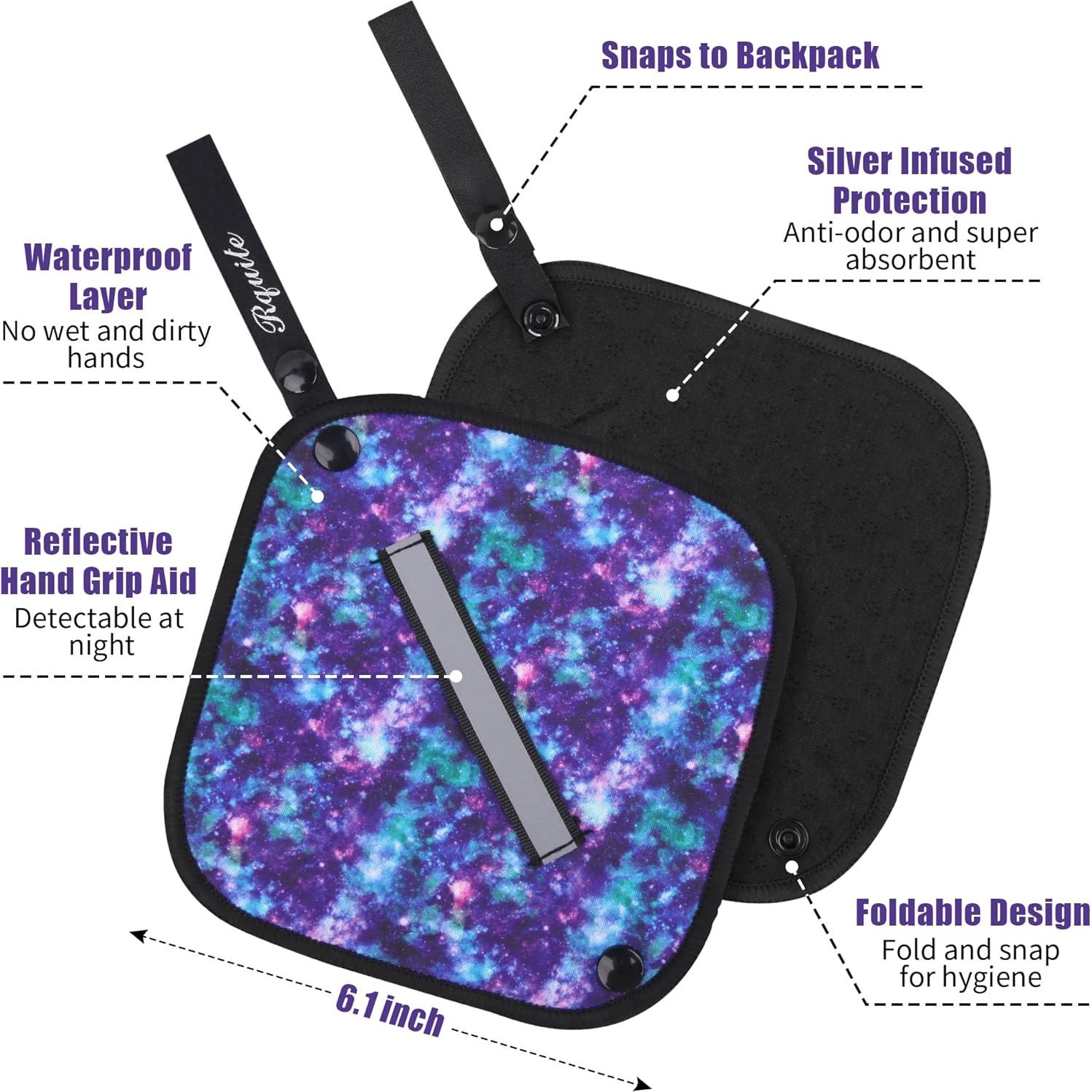 Paño para Orinar Femenino Rquite - 2 Unidades, Absorbente y Lavable