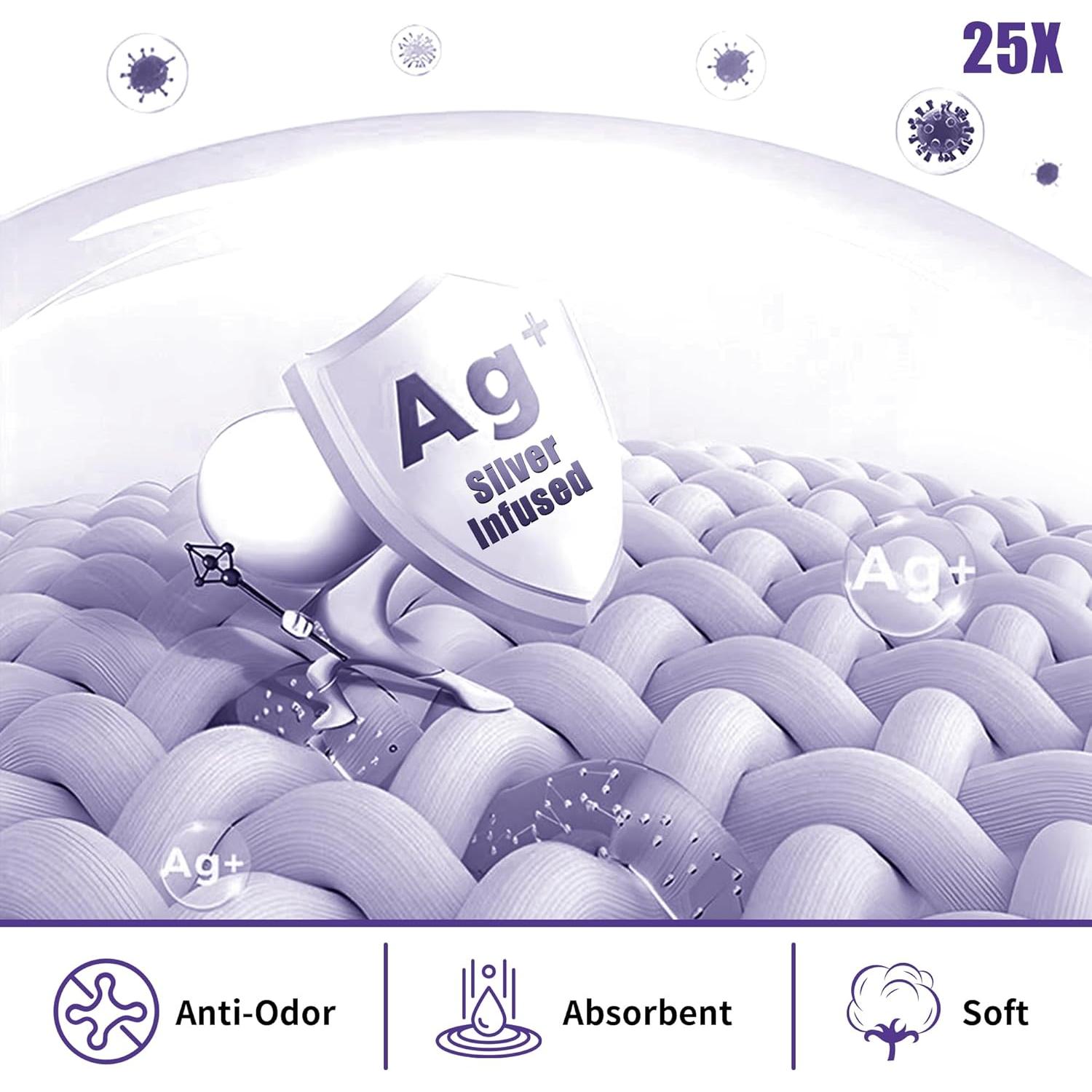 Paño para Orinar Femenino Rquite - 2 Unidades, Absorbente y Lavable