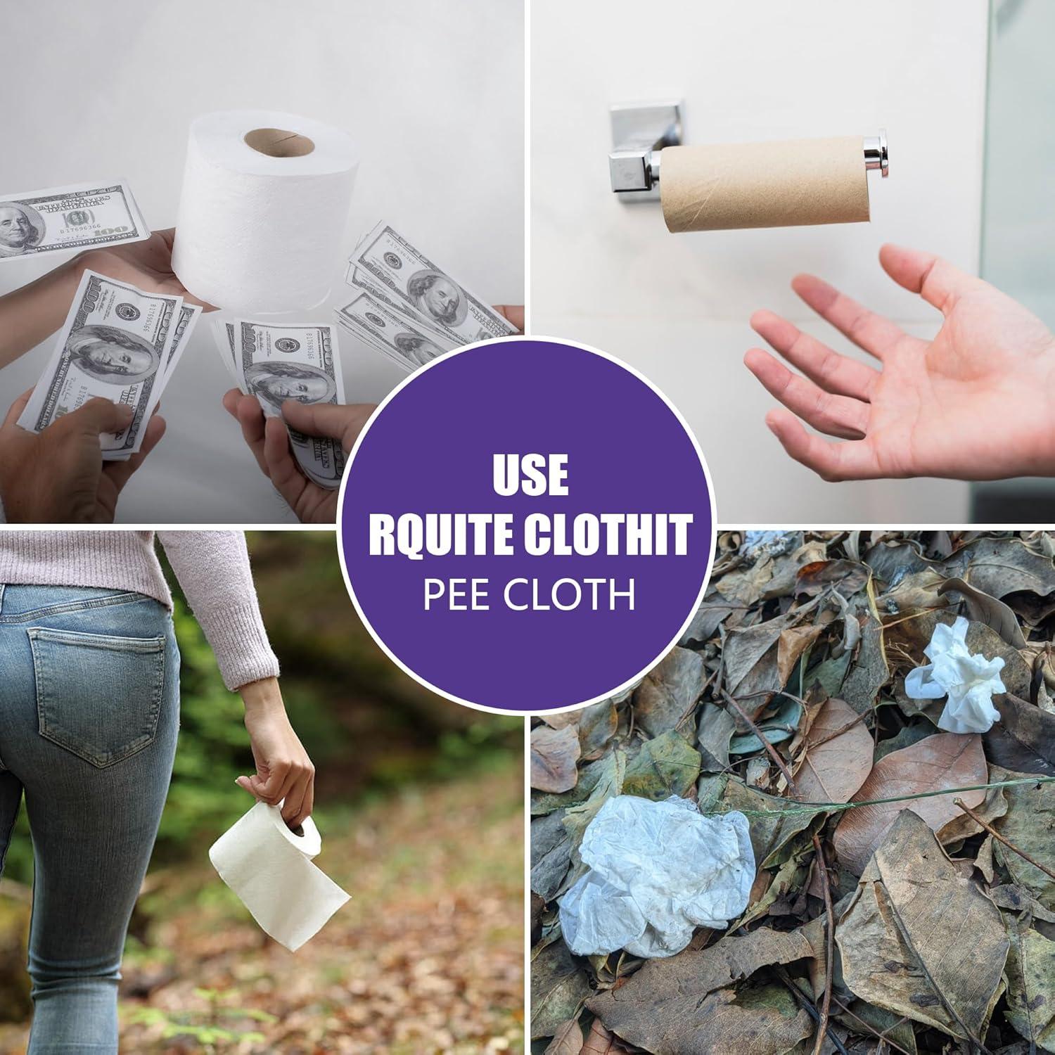 Paño para Orinar Femenino Rquite - 2 Unidades, Absorbente y Lavable