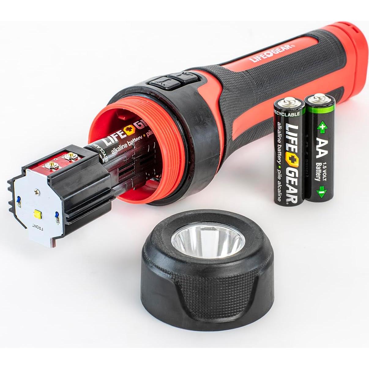 Linterna LED Impermeable Life Gear 330 Lúmenes Táctica