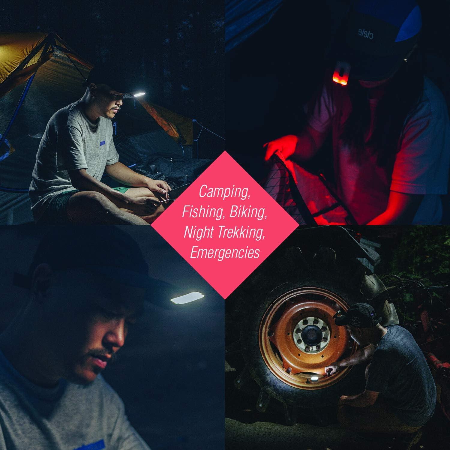 Linterna Frontal Recargable Claymore Capon 40B Tan LED USB-C