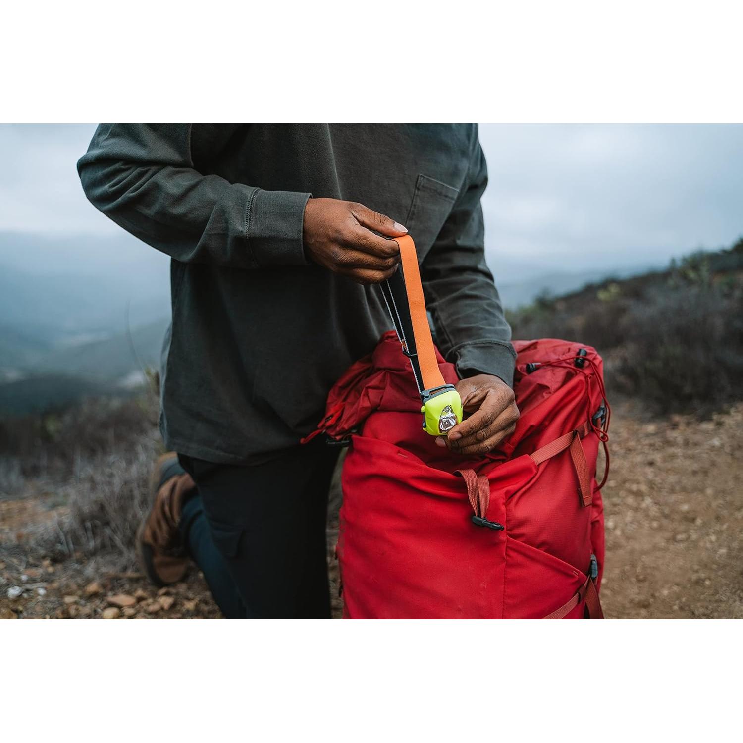 Cinta para Linterna Frontal ILUMINACIÓN AL AIRE LIBRE Naranja