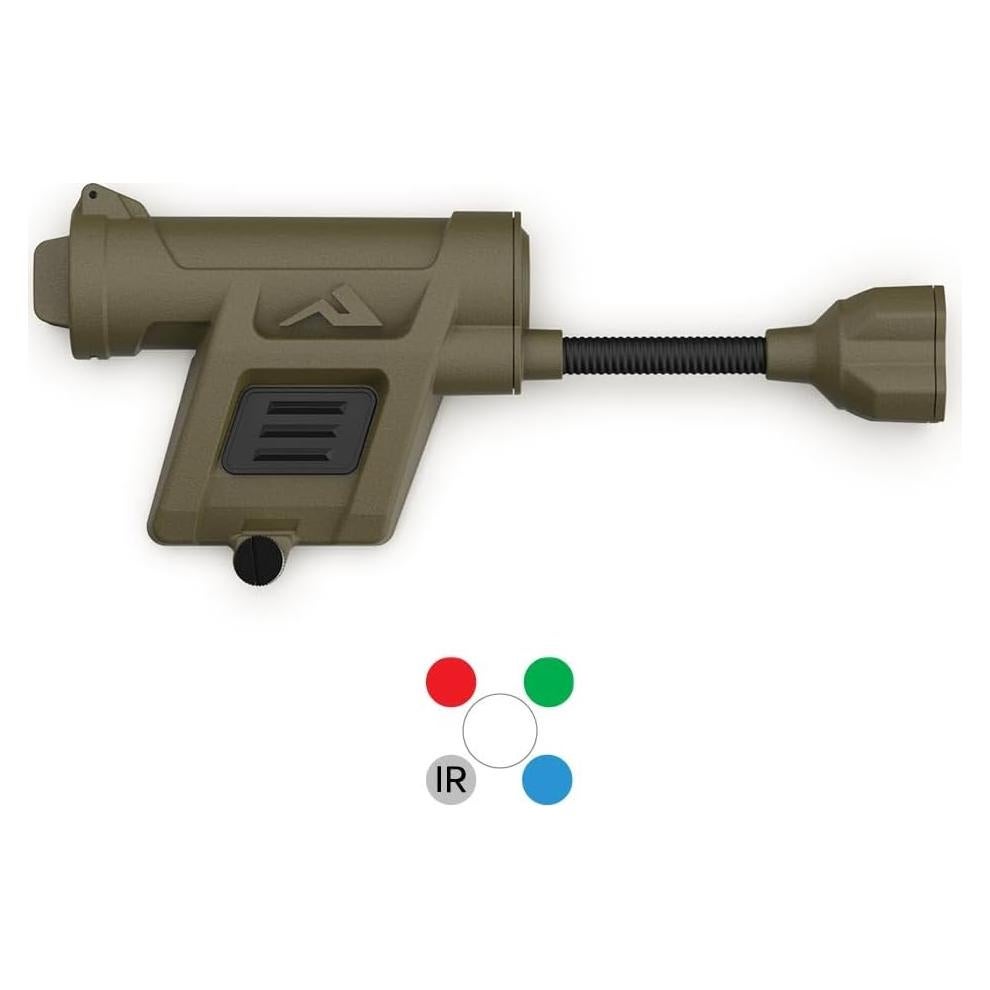 Luz Táctica Princeton Tec Charge X Casco Verde Oliva 100 Lúmenes