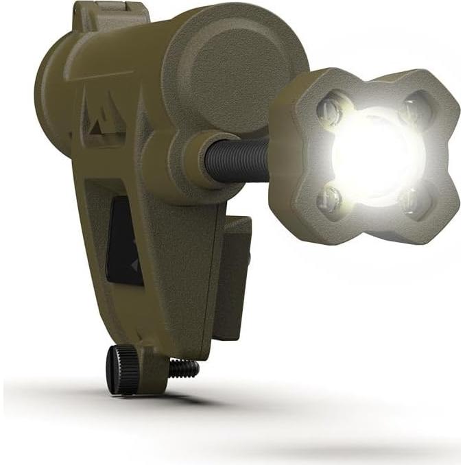 Luz Táctica Princeton Tec Charge X Casco Verde Oliva 100 Lúmenes