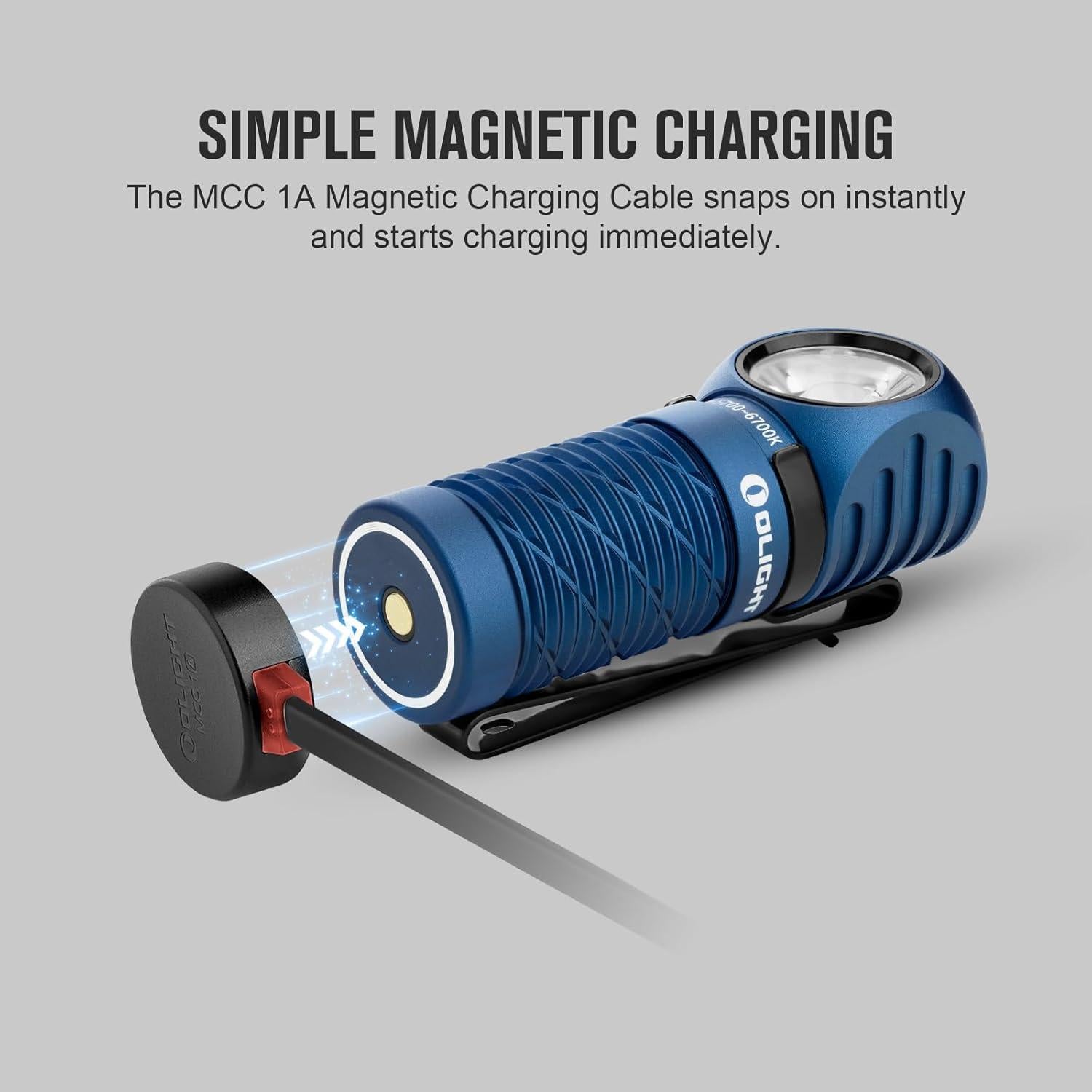 Linterna Frontal OLIGHT Perun 2 Mini 1100 Lúmenes LED Recargable