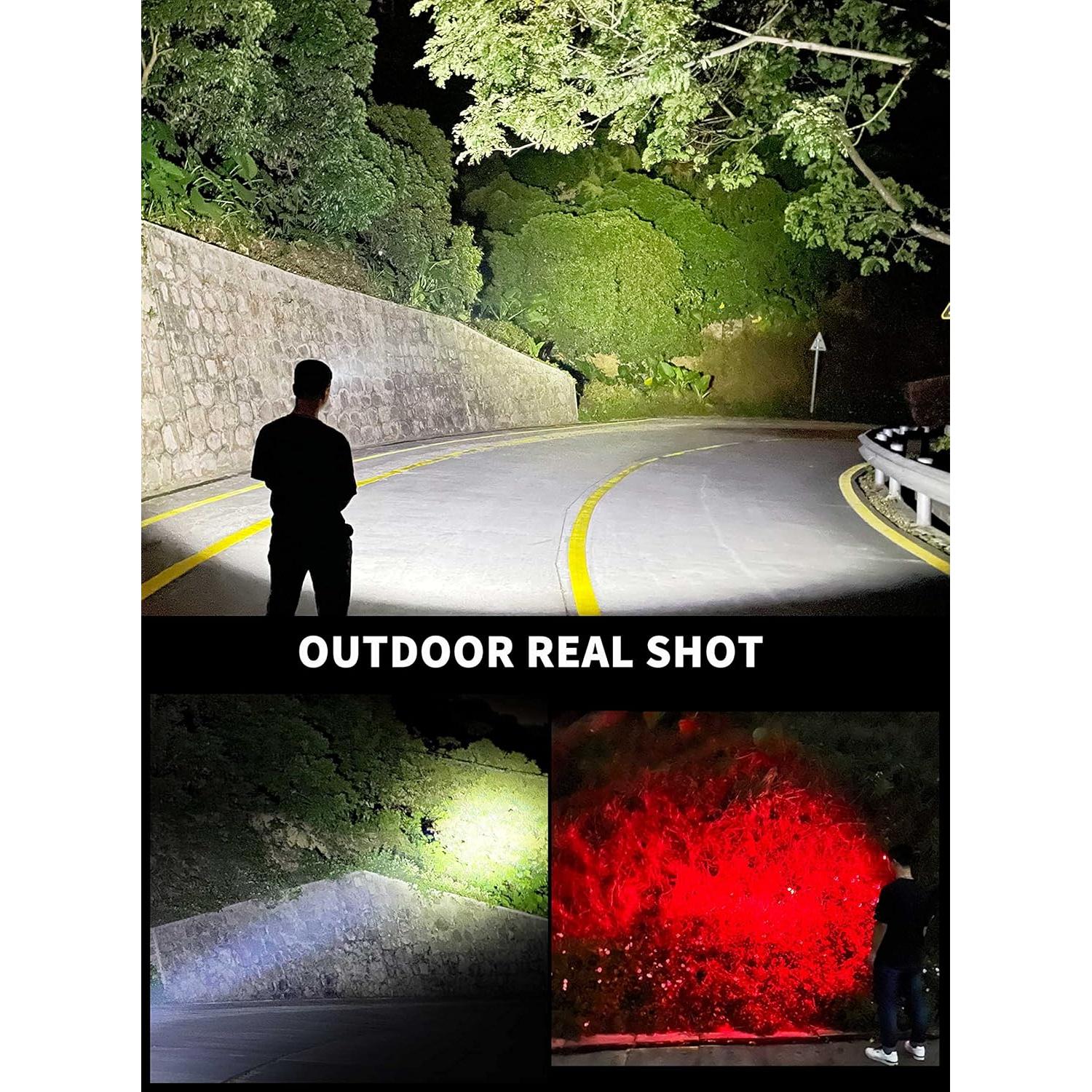 Lámpara Frontal DARKBEAM W690 LED Recargable 2400mAh