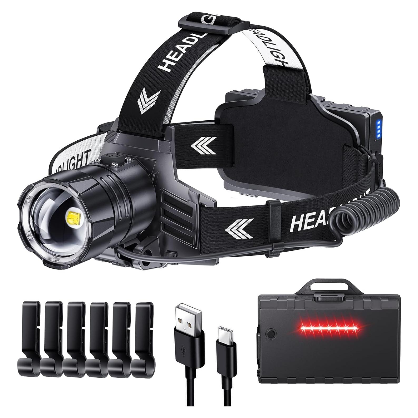 Linterna Frontal LED Recargable Sinvimes P70-K 95H IPX7