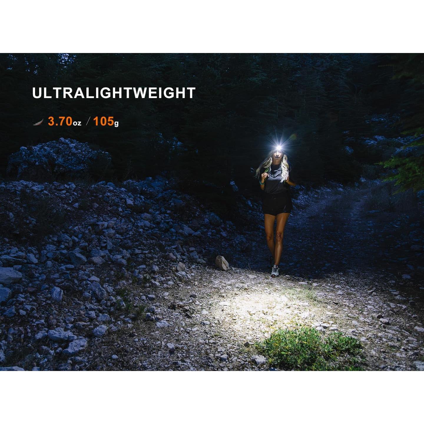 Linterna Frontal Fenix HM55R Recargable 1200 Lúmenes USB-C