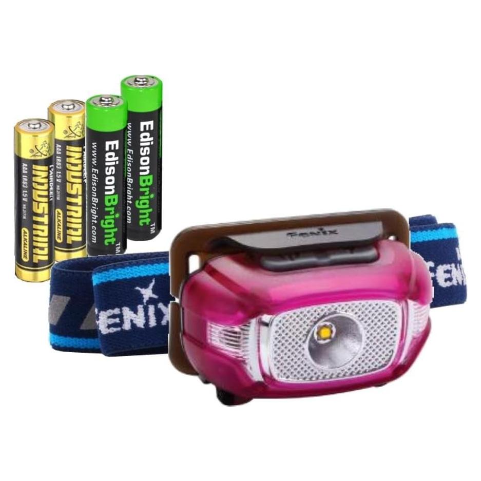 Linterna Frontal EdisonBright HL15 200 Lúmenes LED Ligera