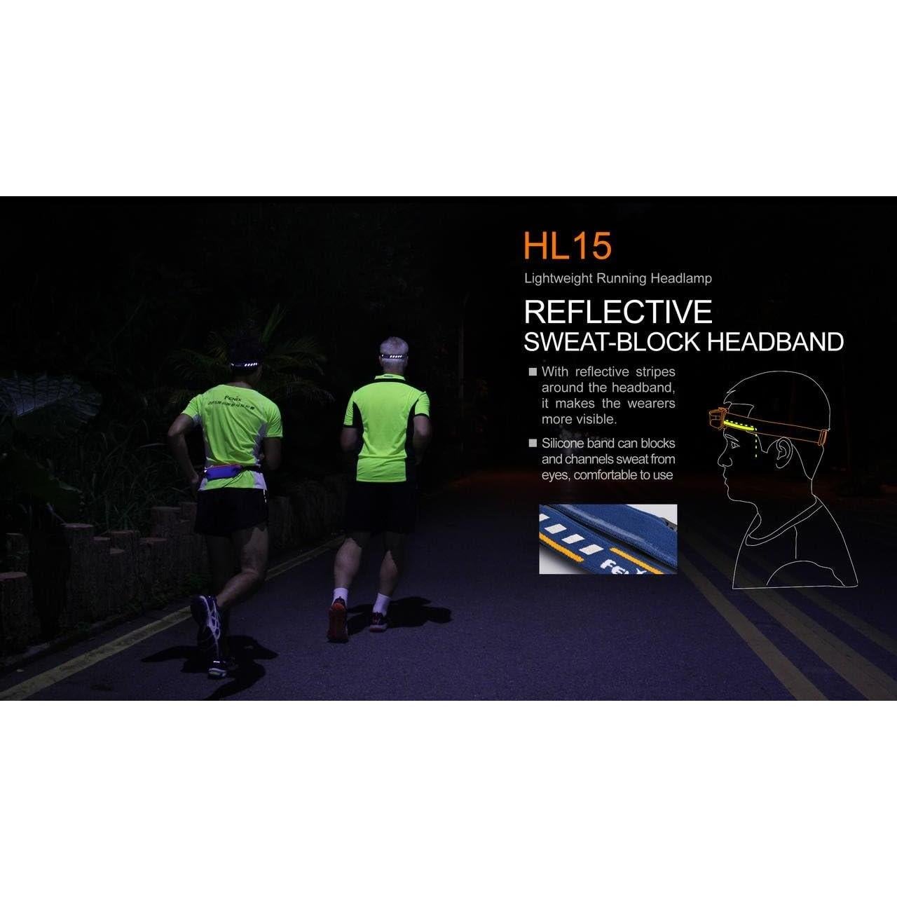 Linterna Frontal EdisonBright HL15 200 Lúmenes LED Ligera