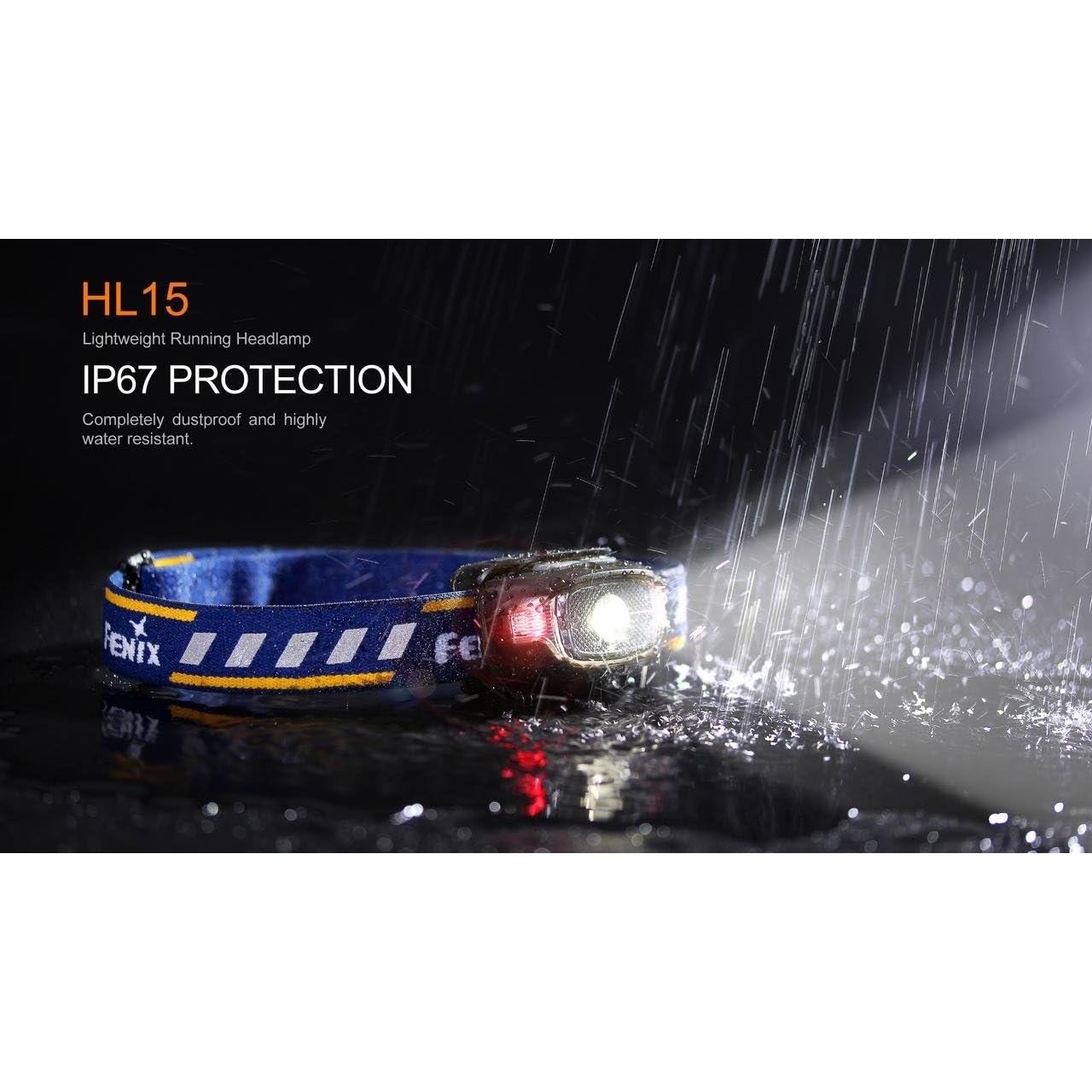 Linterna Frontal EdisonBright HL15 200 Lúmenes LED Ligera