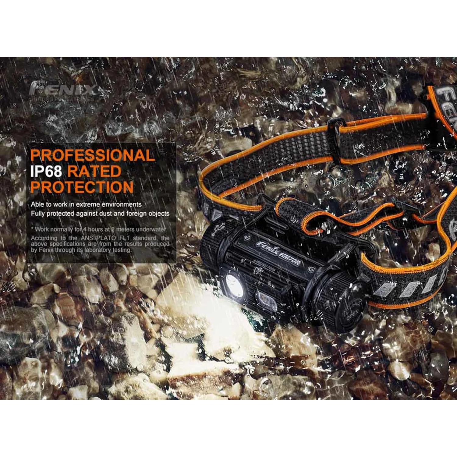 Linterna Frontal Fenix HM70R 1600 Lúmenes Recargable USB