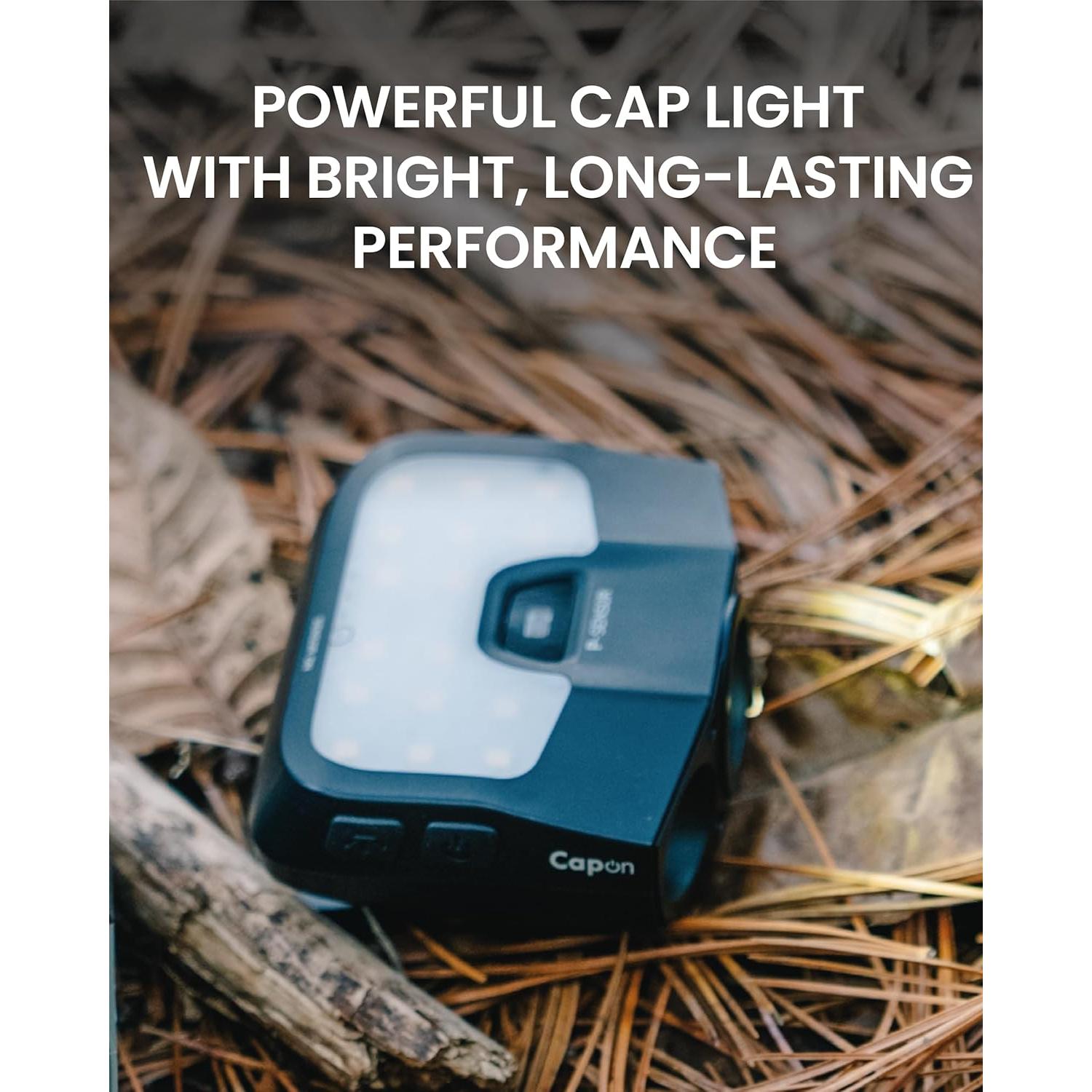 Linterna LED recargable Claymore Capon 200H negra, 1000 lúmenes