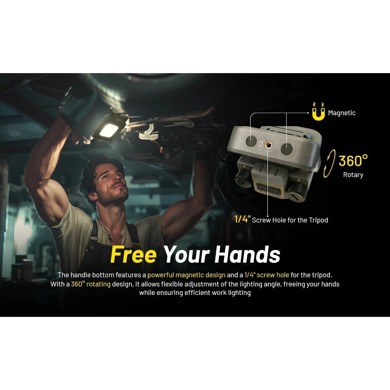 Linterna Recargable Nitecore NWL30 3000 Lúmenes USB-C