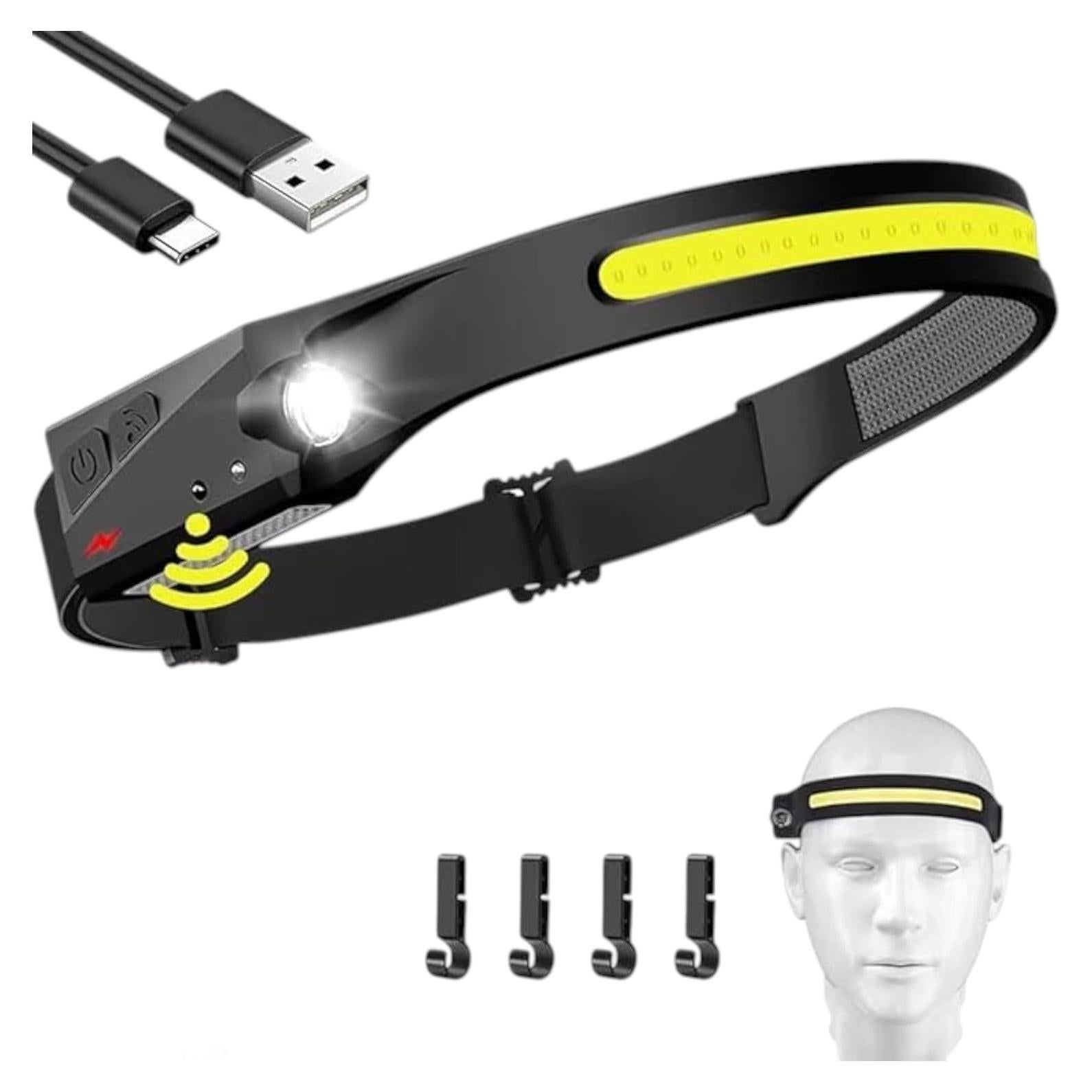 Linterna Frontal Recargable OWL Outdoors 230° LED Impermeable