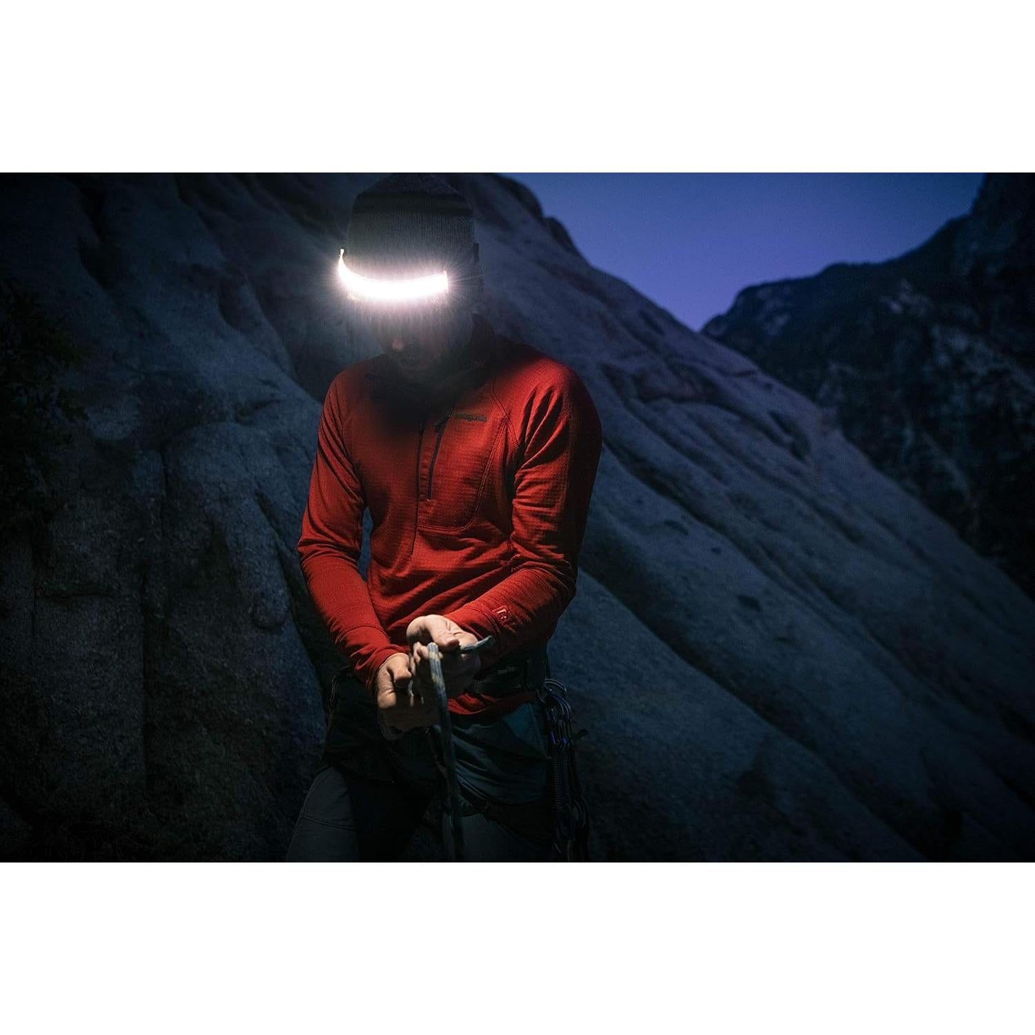 Linterna Frontal LED LIGHTBAR Pro 500 Lúmenes Rojo