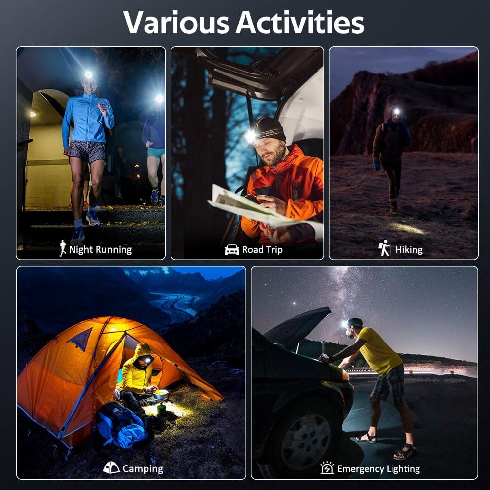 Linterna Frontal Sofirn HS22 Recargable 2500 Lúmenes IP66