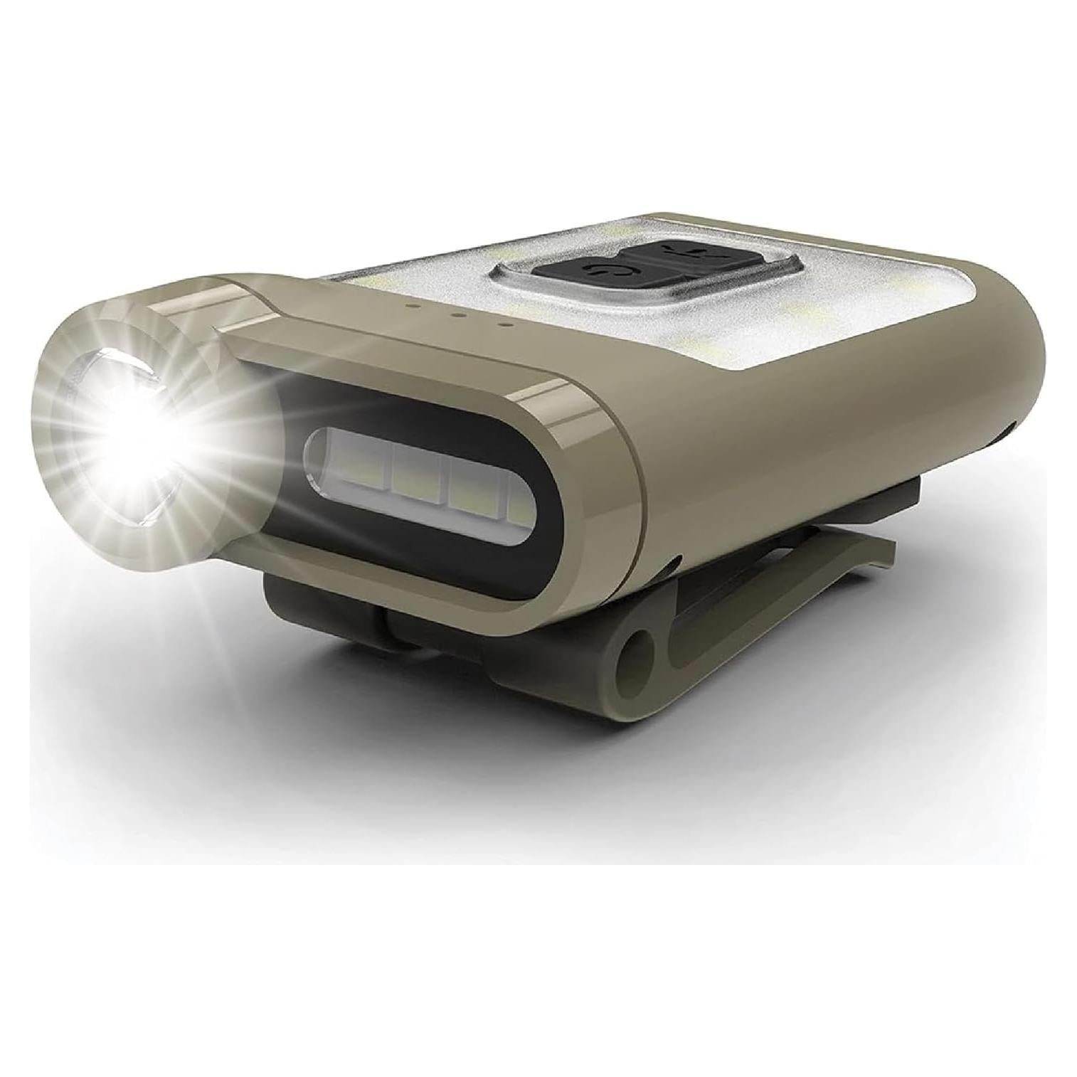 Linterna Frontal Recargable Claymore Capon 65A+ Tan 230 Lúmenes