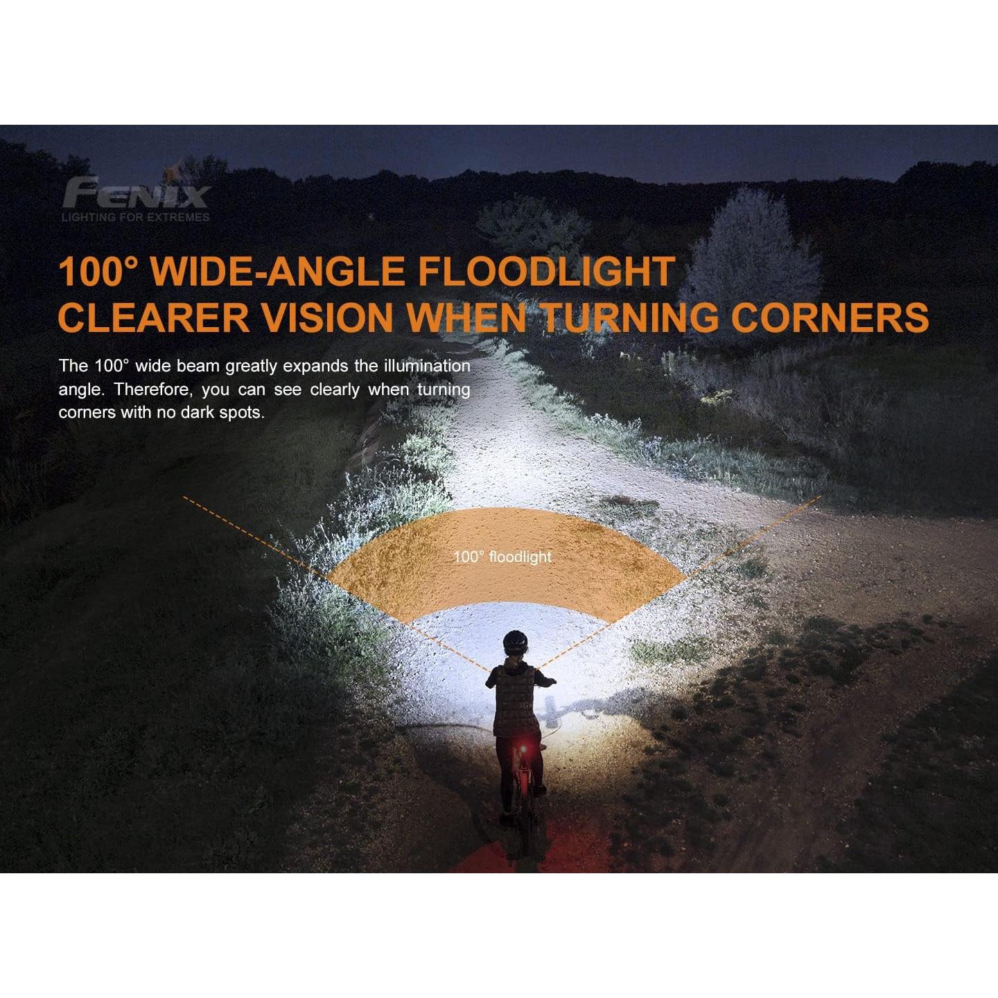 Fenix BC26R Luz de Bicicleta Recargable 1600 Lúmenes