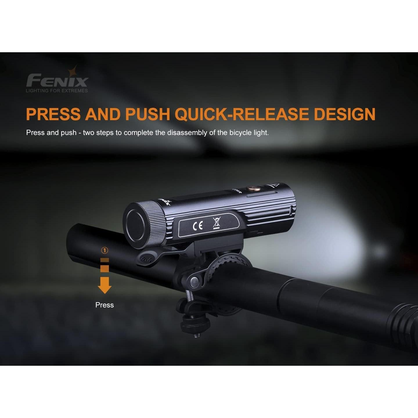 Fenix BC26R Luz de Bicicleta Recargable 1600 Lúmenes