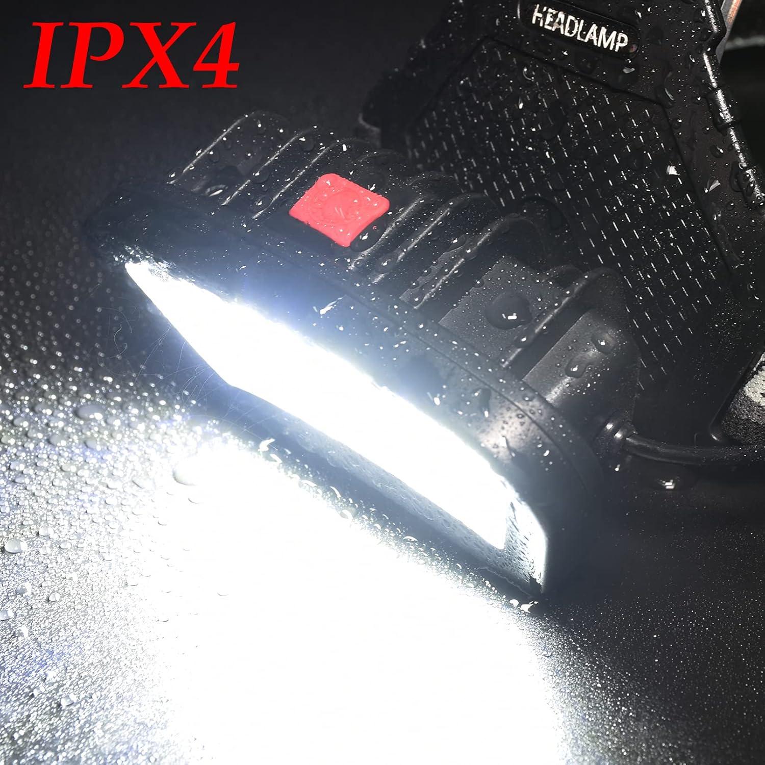 Luz Frontal Recargable DARKBEAM COB 2000 Lúmenes IPX4