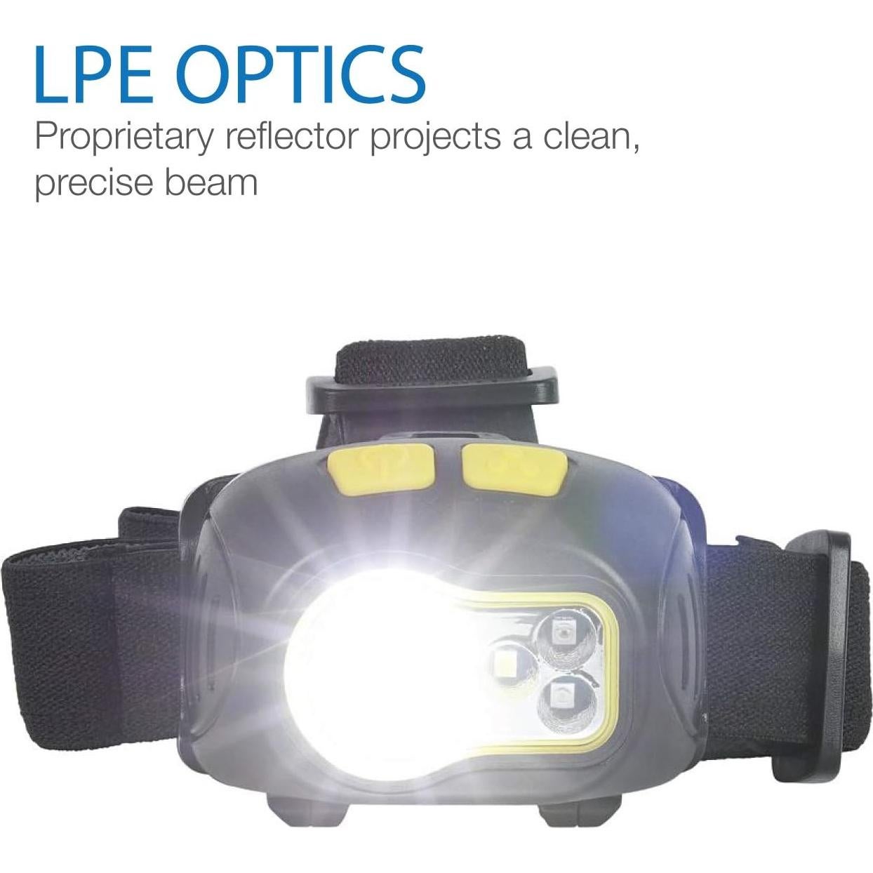 Linterna Frontal LUXPRO LP346 300 Lúmenes Multimodo