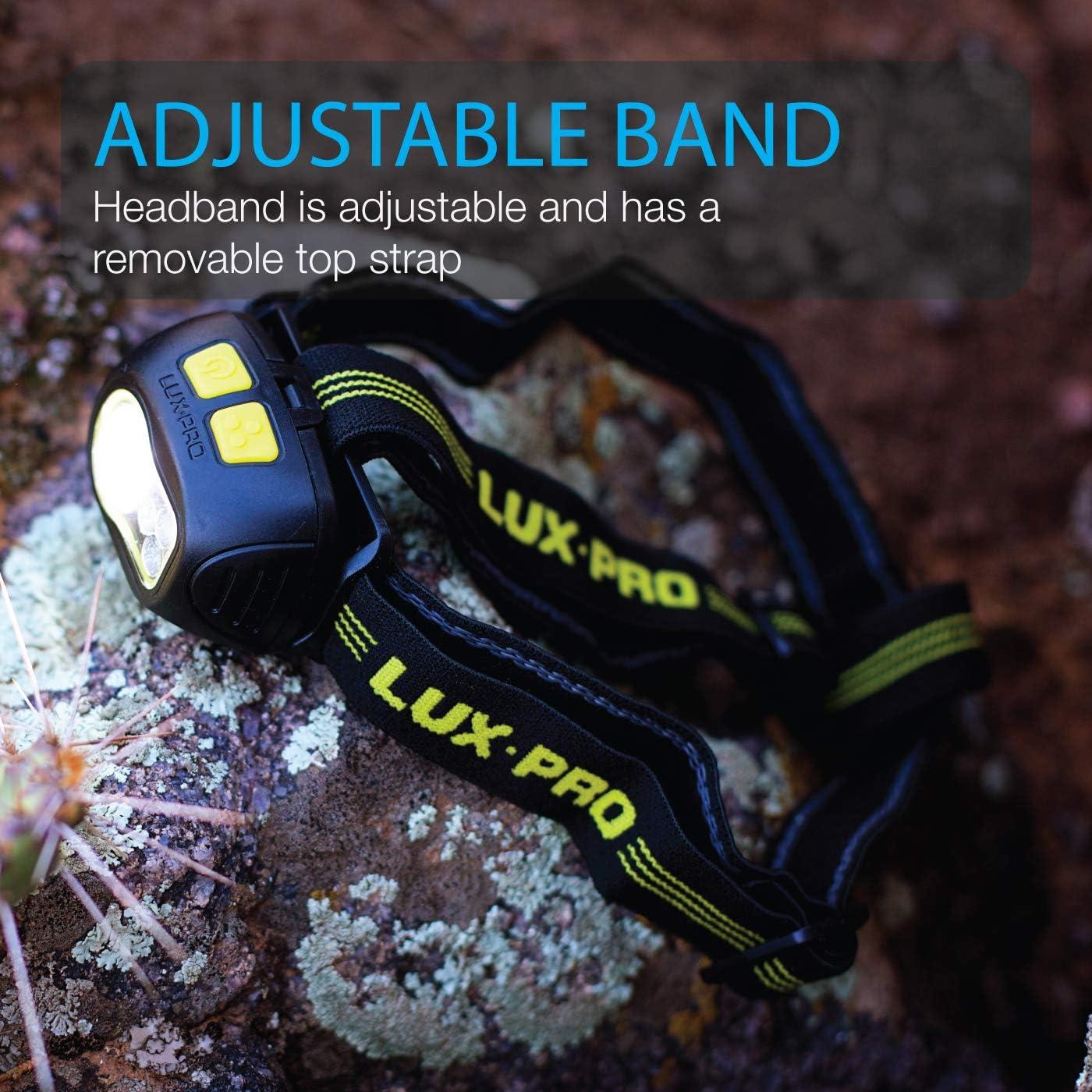 Linterna Frontal LUXPRO LP346 300 Lúmenes Multimodo