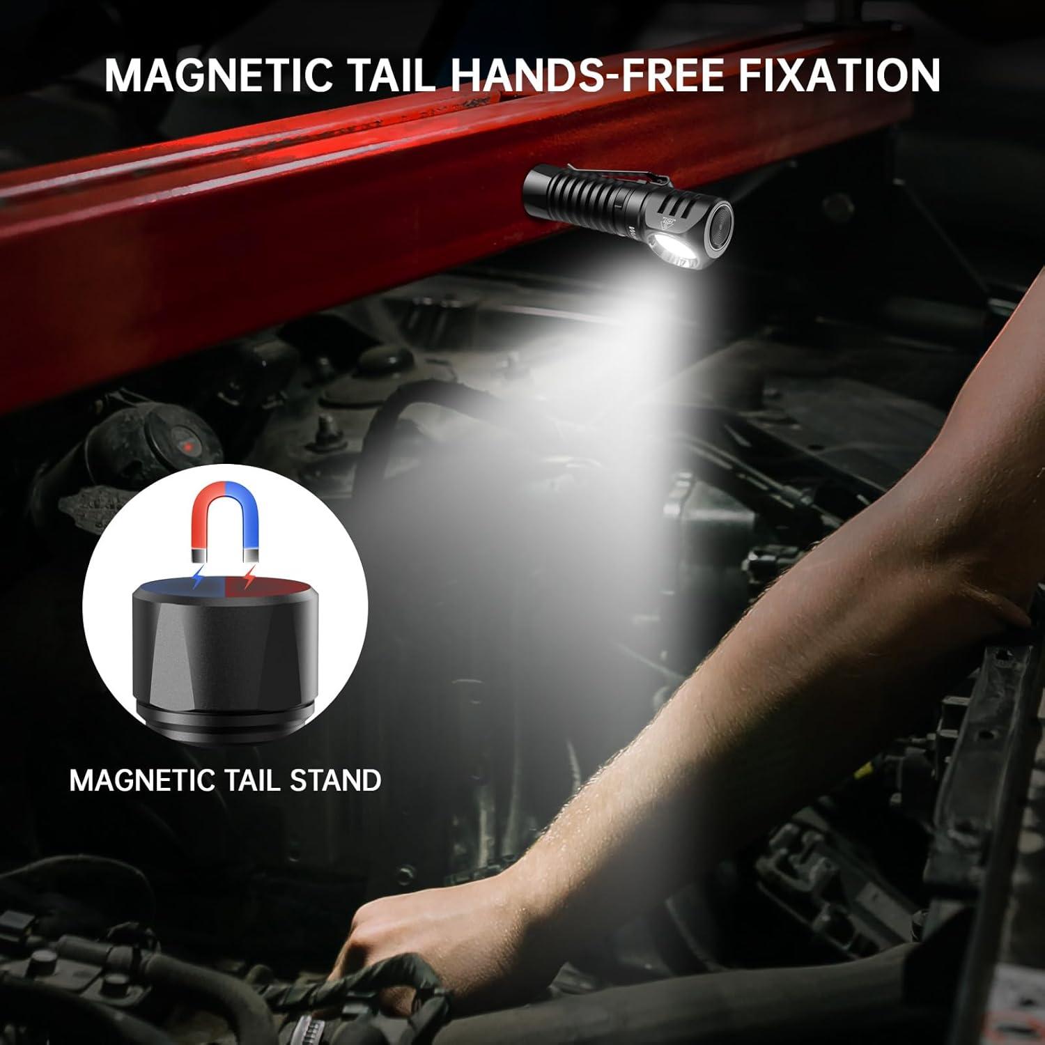 Linterna Frontal Wurkkos HD12 850LM Recargable USB-C